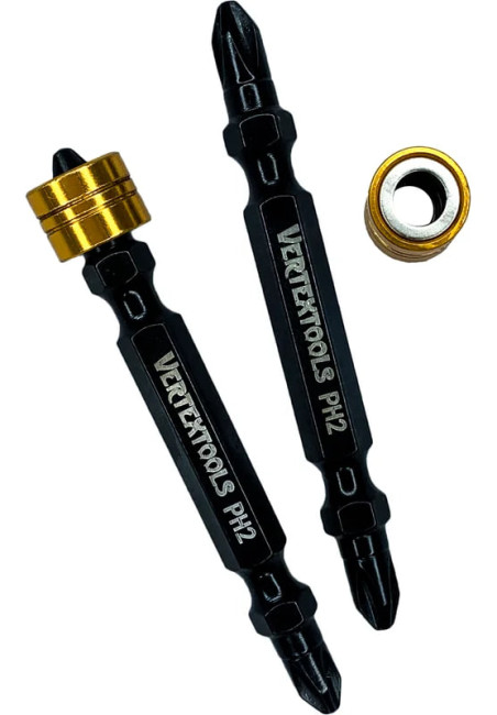 НАБОР БИТ ДВУХСТОРОННИХ PH2X65 2шт. VERTEX