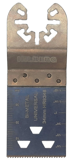 Полотно пильное погружное универсальное Bi-M 34*40*18TPI  HILBERG