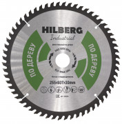 Диск пильный Hilberg Industrial Дерево 255*30*48 зубьев  ТРИО ДИАМАНТ