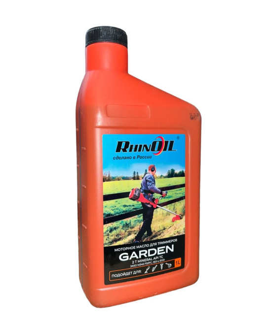 Масло минеральное  для 2-х т. двигателей RhinOil 1л  (12/600)