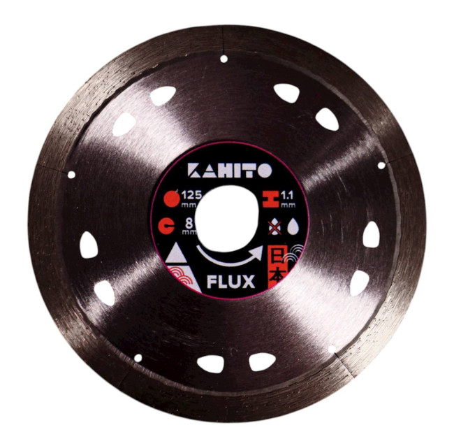 Диск алмазный KAHITO FLUX (esta) Ø 125мм, толщиной 1,2 мм