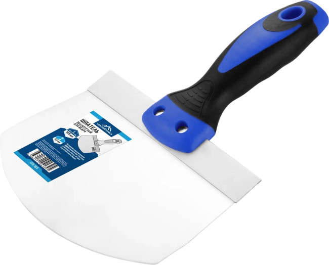 Шпатель полукруглый для ведра 165мм VERTEXTOOLS