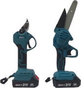 Набор аккумул. секатор + цепная пила 6" SMART(21В, 4Ач *2, 12000/780об/мин, 25мм, 1/4-6"/15см, кейс)