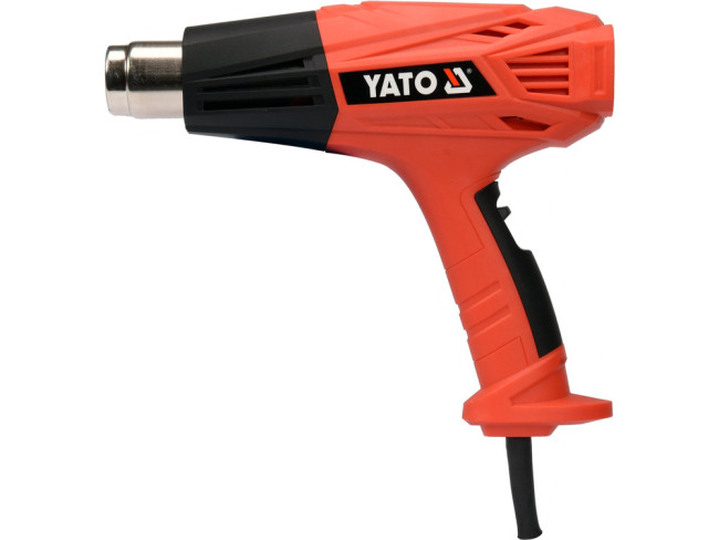 Фен промышленный YATO (2000Вт, макс 450-600С, 2 режима) Фен промышленный YATO (2000Вт, макс 450-600С, 2 режима)