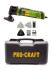 Реноватор PMT650E Procraft UNIVERSAL(400-650Вт, 15000-21000 об/мин, оснастка, кейс)
