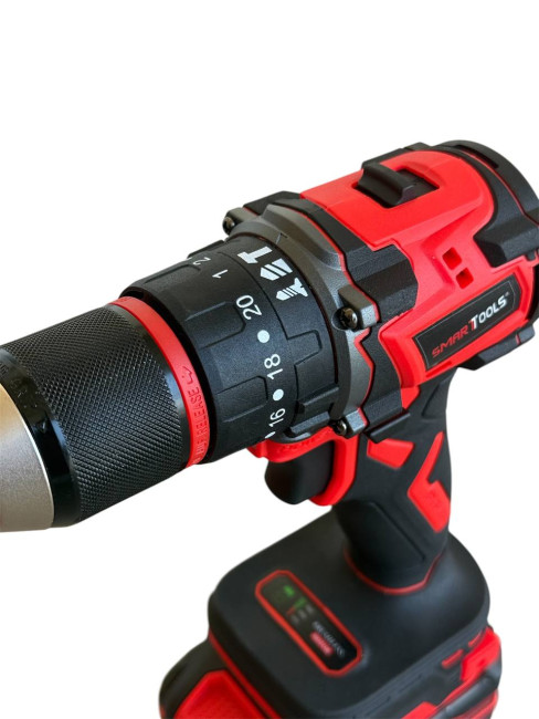 Аккумул. шуруповерт D1150-2 SMART RED (20В,50 Нм, 13 мм, ударный, БЕСЩЕТОЧНЫЙ, 2АКБ*2Ач,ЗУ,кейс) Аккумул. шуруповерт D1150-2 SMART RED (20В,50 Нм, 13 мм, ударный, БЕСЩЕТОЧНЫЙ, 2АКБ*2Ач,ЗУ,кейс)