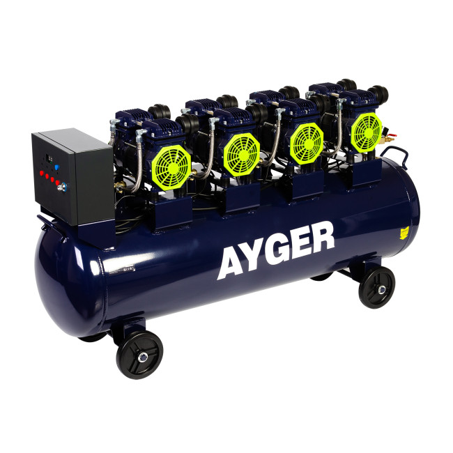 КОМПРЕССОР БЕЗМАСЛЯНЫЙ МАЛОШУМНЫЙ AYGER OFC850-150(6 кВт, 8 бар, 850 л/мин, 150 л) КОМПРЕССОР БЕЗМАСЛЯНЫЙ МАЛОШУМНЫЙ AYGER OFC850-150(6 кВт, 8 бар, 850 л/мин, 150 л)
