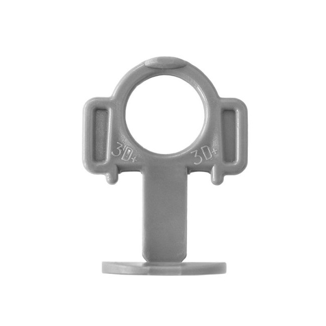 Зажим 3D+ СВП Strong 2 mm серый 500шт (20шт/уп)