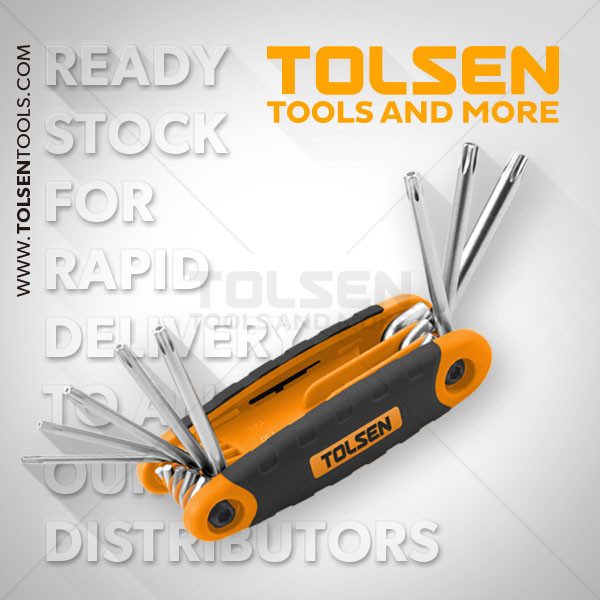 Набор шестиграников TORX "Трансформер" 8пред. TOLSEN (10шт) Набор шестиграников TORX "Трансформер" 8пред. TOLSEN (10шт)