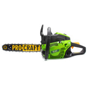 Пила ручная бенз GS-62T Procraft(2100 Вт,3200 об/мин,16'',0,325'',Easy start,Двухтактный,49,3 СС)