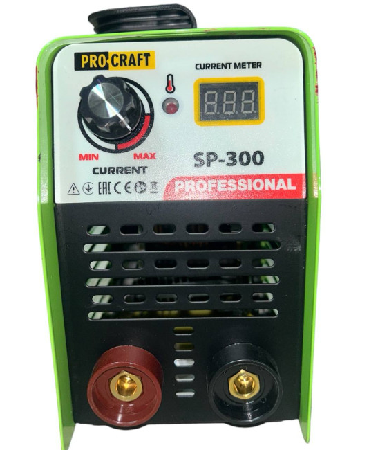 Инверторный сварочный аппарат SP300 Procraft(20-300А, 1.5-4мм,ММА)