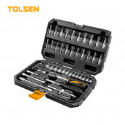 Набор инструментов 1/4"  46 предметов  TOLSEN