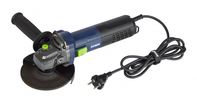 Машина углошлифовальная бесщеточная AG1400/125BL AYGER(1400 Вт,125 мм,М14,0-11000 об/мин)