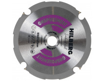 Диск пильный Hilberg Industrial ФИБРОЦЕМЕНТ 165*20*4 зуба