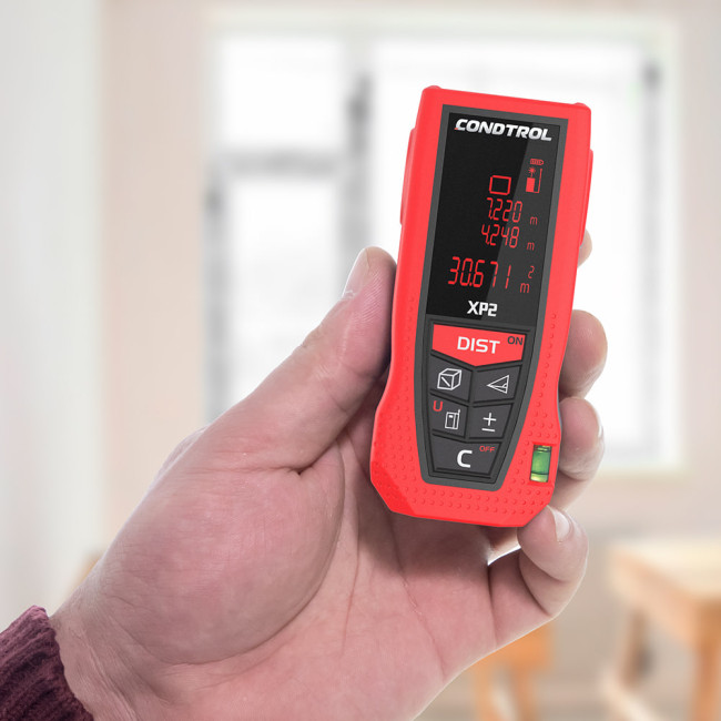 Лазерный дальномер  CONDTROL XP2, 70 m(0,05 - 70 м, тыл, фронт, уклономер, 2 x 1,5В ААА LR03)