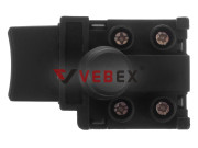 Выключатель VD-625 для дисковых пил REBIR, с фиксатором   50 шт/кор, VEBEX