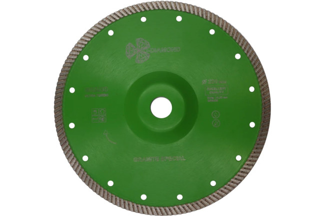 Диcк алмазный отрезной 230*22,23 Grand Ultra Turbo Granite Special