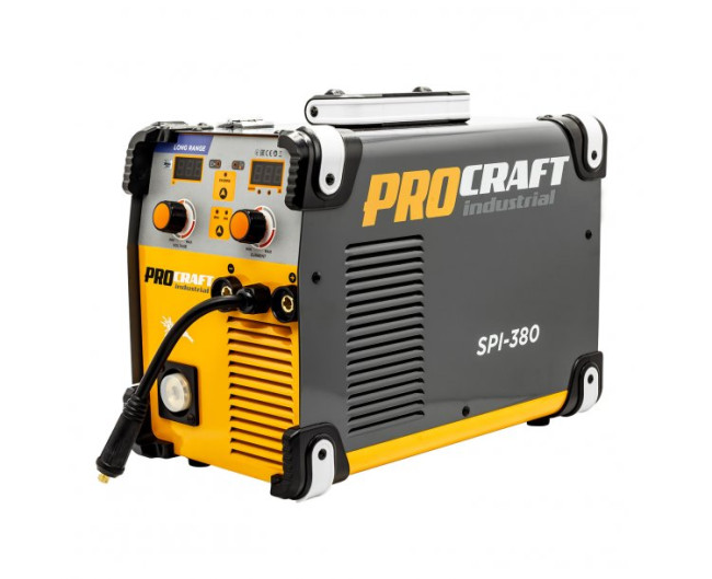 Инверторный сварочный полуавтомат SPI-380 Procraft Industrial(MIG 6.2 MMA 7.2 кВт, 40-180А, 1,6-5мм)