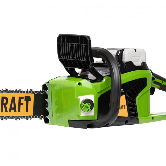 Пила цепная аккумуляторная PKA48Li Procraft(40 В, 9800 об/мин, 24,6 м/с, 3/8"Lp, 56 зв, 16",1АКБ+ЗУ)