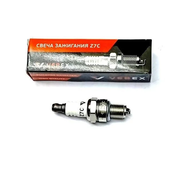 Свеча зажигания VEBEX Z7C/GX35 (для 2-х такт., М10х1.0х12.7мм) (10шт\уп)