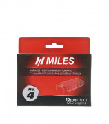 Скобы для степлера тип 140, 10мм, 1250шт  "Miles" (20шт)