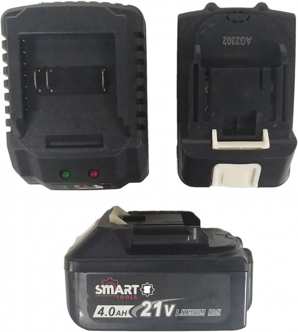 Аккумул. Заклепочник SMART(21В,4 Ач, кейс,ЗУ)