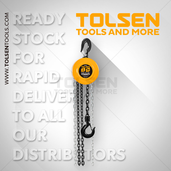 Таль ручная цепная 5Т*3М TOLSEN
