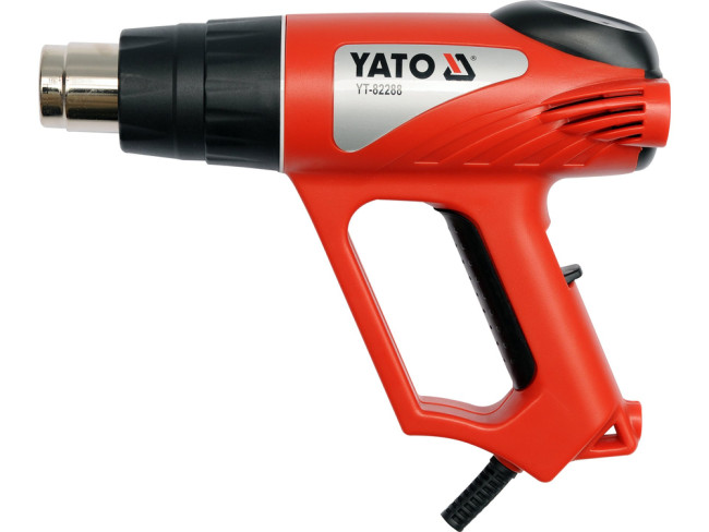 Фен промышленный YATO (2000Вт, макс 350-550С, 2 режима)