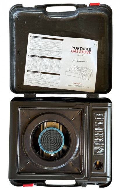 Плита портативная газовая турист МАРКУС МК-06 (Керамина с переходником)(6)/(10)