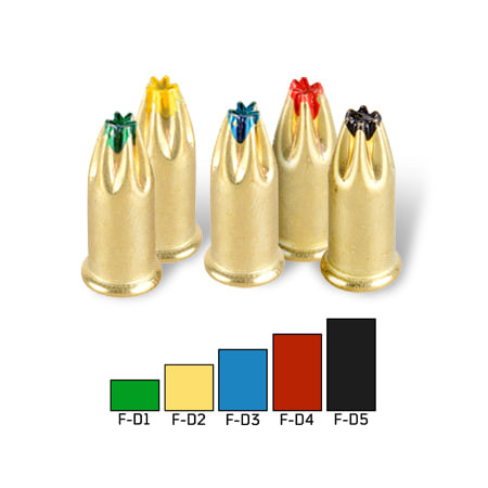 Патрон F-D1 зеленый 6.8*18 FixPistols (100 шт\уп)