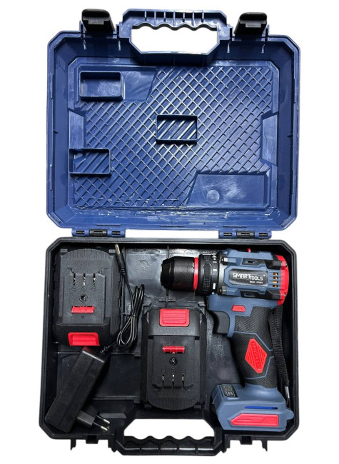 Аккум. бесщет. шуруповерт D1001 SMART ECO(21В, 40 Нм,0-1850 об/мин, 3/8", 2АКБ*2Ач+ЗУ кейс)