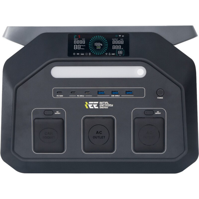 Портативная электростанция IEETECH P1800(1800 Вт, 1024 Вт*ч, LiFePO4, 4000+ циклов)