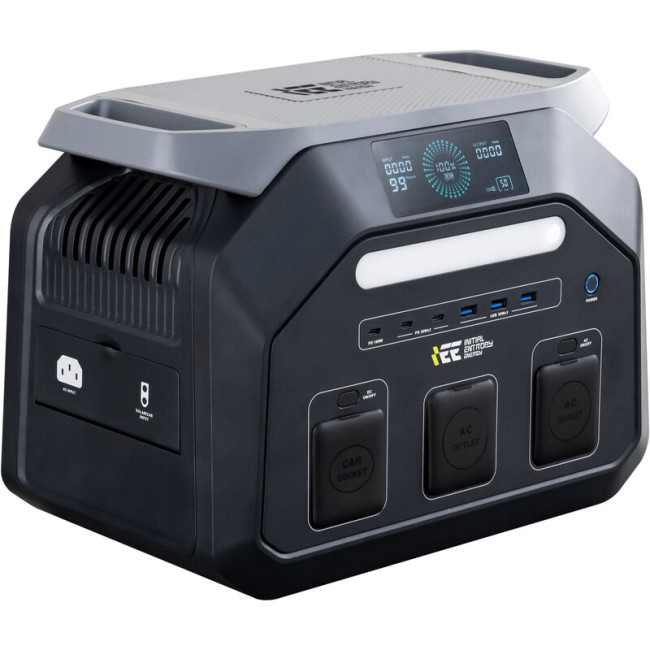 Портативная электростанция IEETECH P1800(1800 Вт, 1024 Вт*ч, LiFePO4, 4000+ циклов)