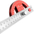 Линейка разметочная 7в1, 300х25мм INOX+AL толщина 1,7 мм VERTEXTOOLS PROFI