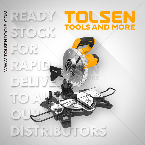 Торцовочная пила TOLSEN (230-240В,1500Вт,210*30мм)