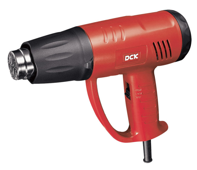 Фен DCK KQB2000(2000Вт. 2режима., 50-480/50-600°С, 210-250/340-380 л/мин)