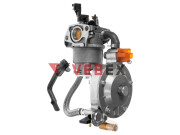 Карбюратор двухтопливный 168F (газ + бензин), VEBEX
