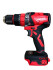 Аккумул. шуруповерт D11120 SMART RED с ударом (БЕЗ АКБ,21В, 1/2", 120 Нм,0-480/0-1650 об/мин, сумка)