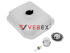 Бак топливный для двигателей GX390, 6,5 л. белый, комплект, VEBEX