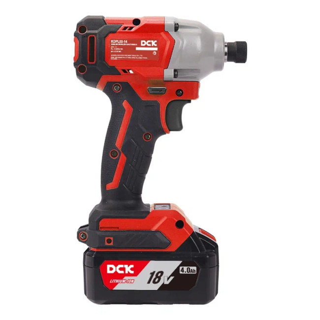 Гайковерт аккум ударный бесщеточный DCK KDPL03-14(18В, Н2*4А/ч, HEX-impact, 180нм, 2000 об/мин, БЕСЩЕТОЧНАЯ) Гайковерт аккум ударный бесщеточный DCK KDPL03-14(18В, Н2*4А/ч, HEX-impact, 180нм, 2000 об/мин, БЕСЩЕТОЧНАЯ)