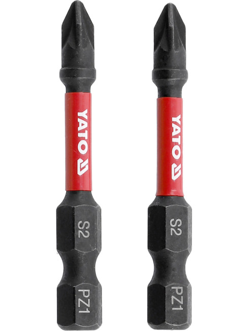 Набор бит Impact torsion PZ3 50мм 2 шт. YATO