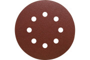 Шлифовальный круг Interflex AP311F 125мм на липучке, 8 отверстий, Р220 (5 штук)