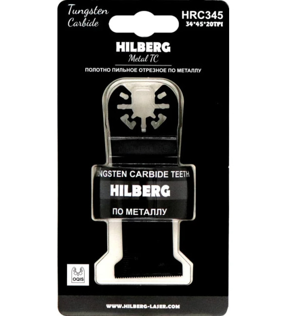 Полотно пильное отрезное по металлу  TC 34*45*20TP HILBERG