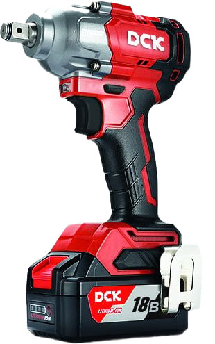 Гайковерт аккум ударный бесщеточный DCK KDPB488(18В, 1/2 ", 2*5А/ч 488нм, 3500 уд/мин, кейс)