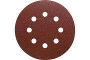 Шлифовальный круг Interflex AP311F 125мм на липучке, 8 отверстий, Р240 (5 штук)