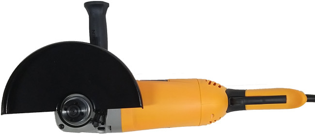 УШМ TOLSEN 230мм (2350 Вт, 6000 об/мин, поворот.рукоят. 180°, плавный пуск)