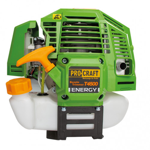Триммер бензиновый T4500 Procraft (56см3,4400Вт,Вал 28/9,метал.защита,ранц.рем.,быстросъем.редуктор)