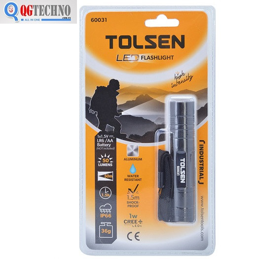 Фонарь светодиодный LED 20x97.5мм  TOLSEN  (60шт)