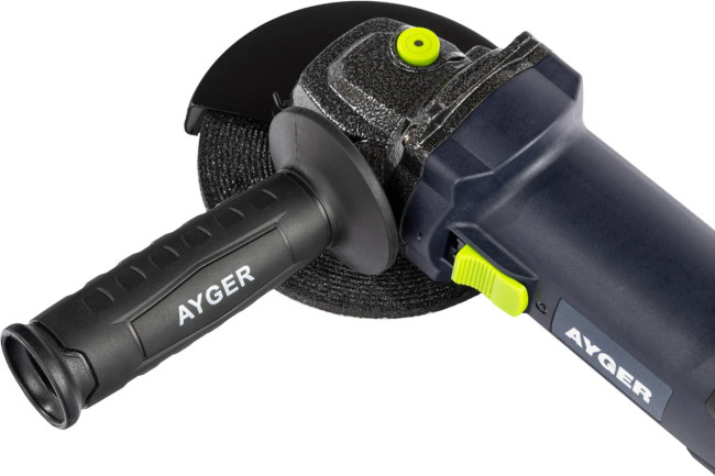 Машина углошлифовальная бесщеточная AG1850/125BL AYGER(1850 Вт,125 мм,М14,3000-11000 об/мин) Машина углошлифовальная бесщеточная AG1850/125BL AYGER(1850 Вт,125 мм,М14,3000-11000 об/мин)