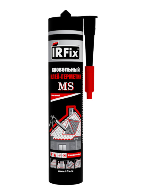 IRFix MS КРОВЕЛЬНЫЙ Клей-герметик гибридный 310мл коричневый (12шт/кор)